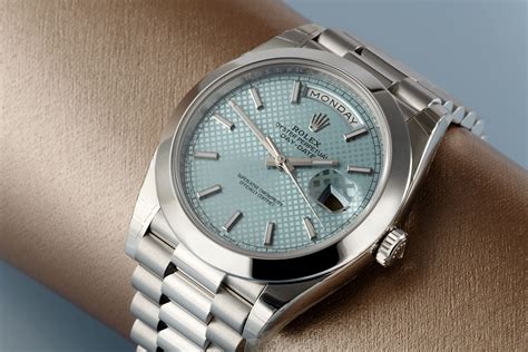 Rolex ice blue dial